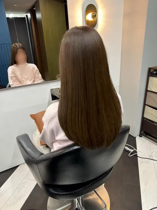 【モデル様募集中♬.*゚】🎀ワンカラー(白髪染め🉑)➕酵素トリートメント✨