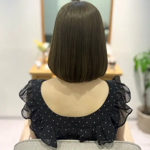 ️️🫧🎀【長さ肩までの方限定】ワンカラー＋スパシャンプー(5分)＋1STEPトリートメント付き️🎀️🫧