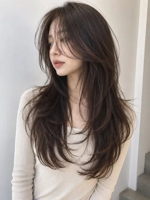 ロングレイヤーカット