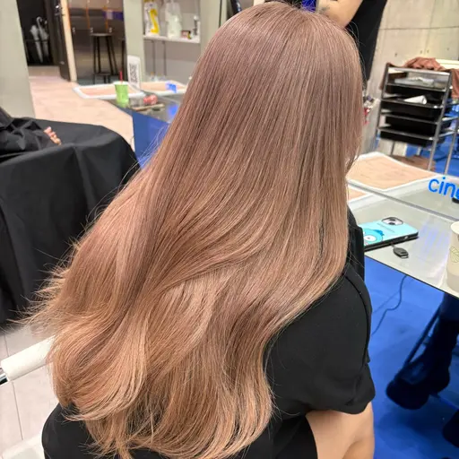 ✨トリートメント付きでツヤ感UP✨リタッチ+ワンカラー(Aujuaトリートメント付き)