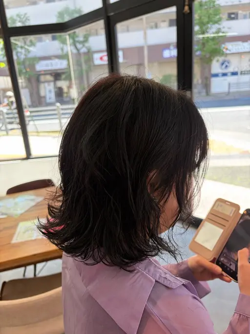 【レディースパーマ】似合わせカット✂️＋パーマ🌀（レディースショート ~ボブ）