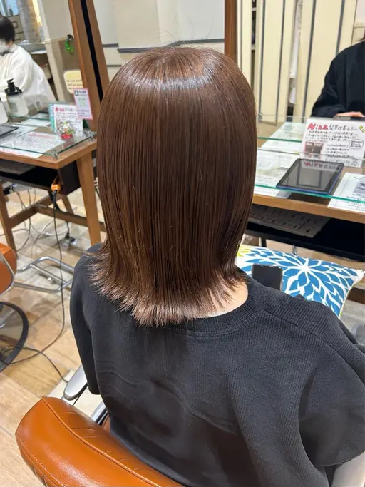 🩵透明感カラー+5stepトリートメント🩵