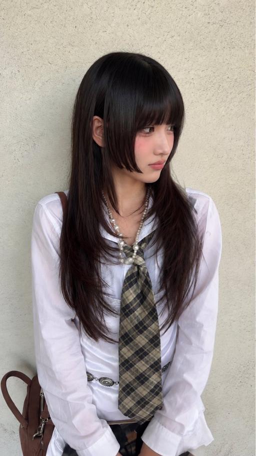《🌃新規限定》✨似合わせカット＋顔まわりデザイン　韓国レイヤー/レイヤー/レイヤーカット/顔まわりレイヤー