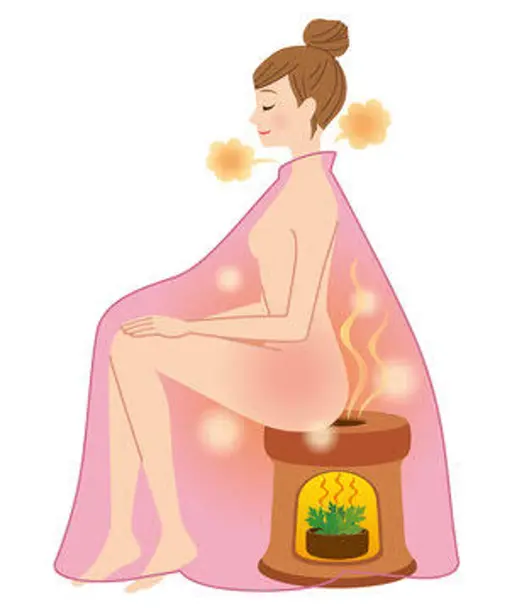 【よもぎ&ハーブ蒸し🌿30分】無農薬、無化学肥料で栽培したオーガニック100% 使用★女性特有のお悩みを改善コース★
