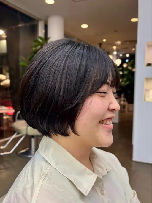 前上がり海外風ボブカット🪄💫