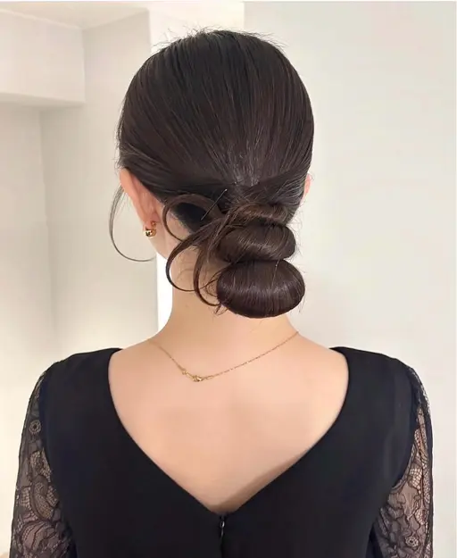 顔周りカット➕フルアップスタイル/お呼ばれアレンジ💍