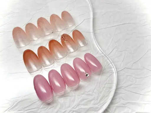 選べるデザイン🌈ベーシックネイル☞オフ有🐻