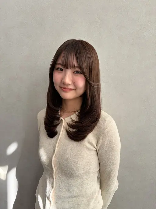 〚🥣5月限定🥣〛似合わせカット+艶々カラー+内部補修3stepトリートメント
