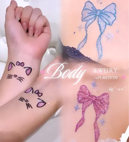 ボディージュエリー💎SSサイズ(3〜5cm)|約3日〜2週間※個人差あり