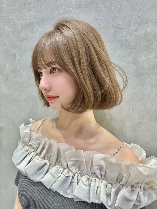 韓国ヘアに特化🫧ダメージレス艶カラー🇰🇷➕骨格補正カット🇰🇷レイヤーカット ボブ ショート✨