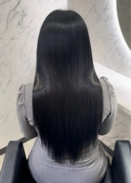【最安値】ダークカラーノーマルロングシールエクステ60枚¥11.400/持ち目安1ヶ月