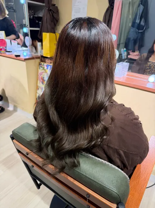 巻き下ろしヘアセットモデル🎀🪄