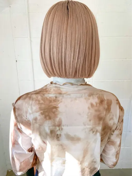 切りっぱなしボブ✂️🎀【シャンプーブロー代込】