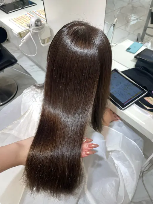 艶カラー➕高保湿2stepトリートメント