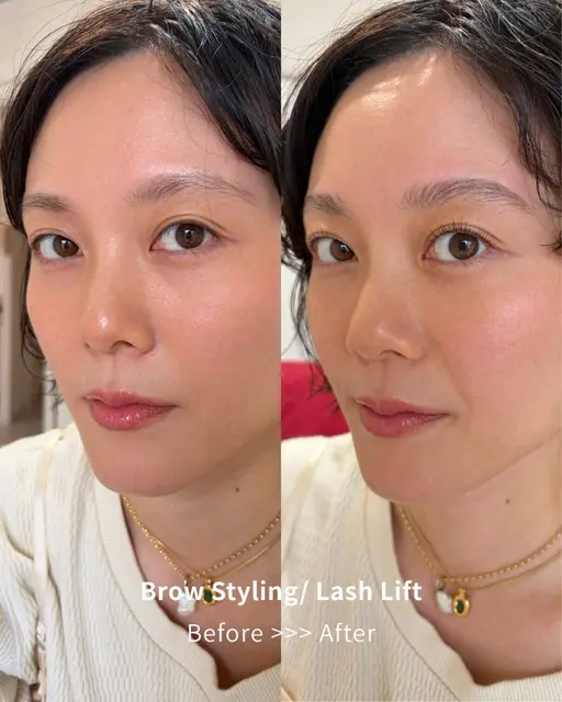 【写真記載🆗】Lash Lift & Brow Styling✨