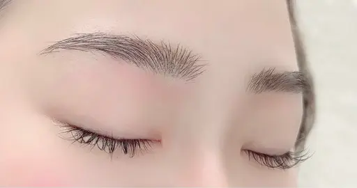 オープン🈹眉毛waxスタイリング