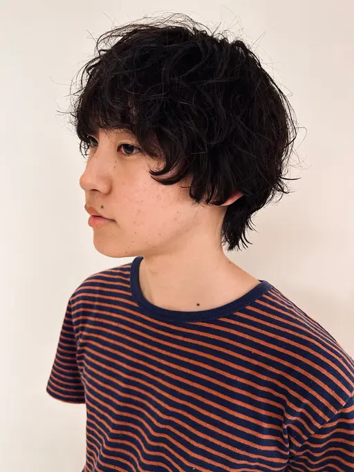 【メンズ限定】カット+パーマ+オージュアクイックトリートメント