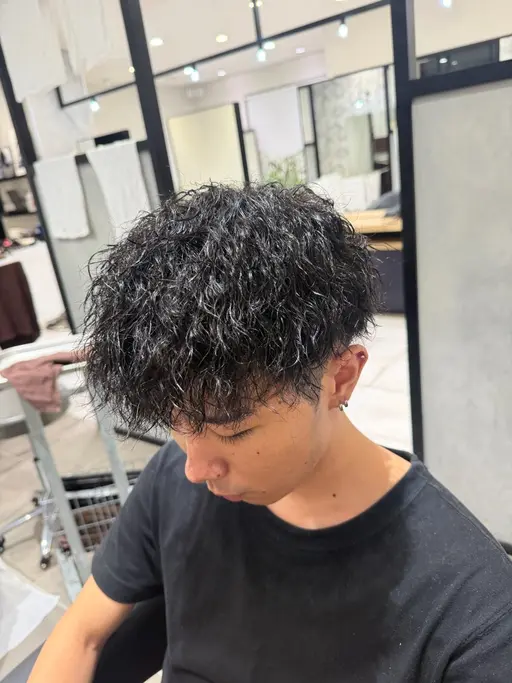 【メンズ限定】カット+似合わせパーマ+スタイリング剤セット