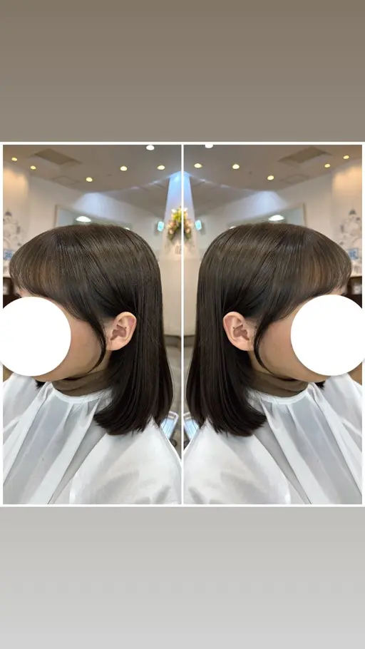 🧚🏻🍃顔周り・バングカット🍃🧚🏻