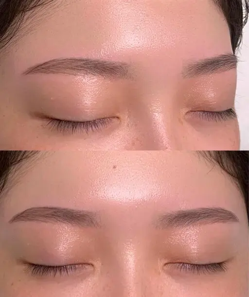 アイブロウWAXスタイリング +間引き、カット