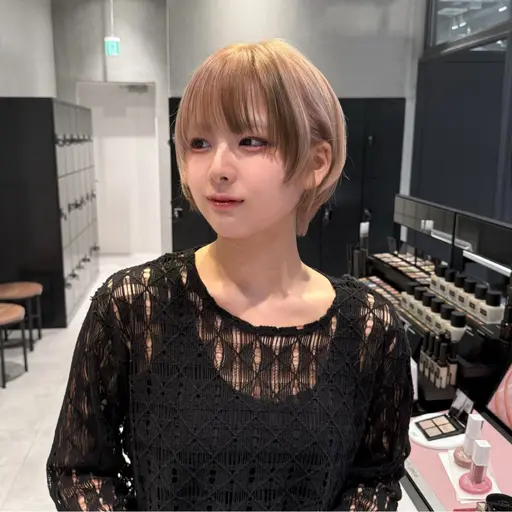 【ショートの方&カット2cm以上できる方限定✂️】髪質改善カラー+トリートメント💖ワンカラー¥4000✨