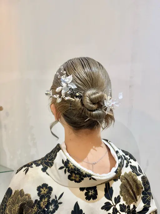 🌸🕊️卒業式🎓🌷袴着付け+ヘアセット♡