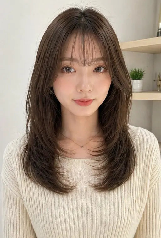 【バタフライレイヤー希望の方はこちら】韓国風レイヤーカット+1 step Tr