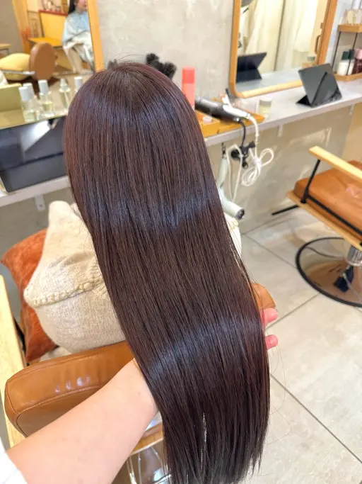 💇🏻♀️🧡カット+髪質改善カラー+トリートメント✨