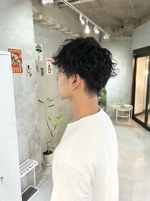 🥇【メンズ人気No.1】似合わせカット＋メンズパーマ¥7000「パーマしたいけど何が似合うかわからない」方も大歓迎！