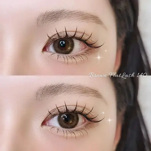 👒W Flat lash 100束👒200本|束感コーティング付き🪽