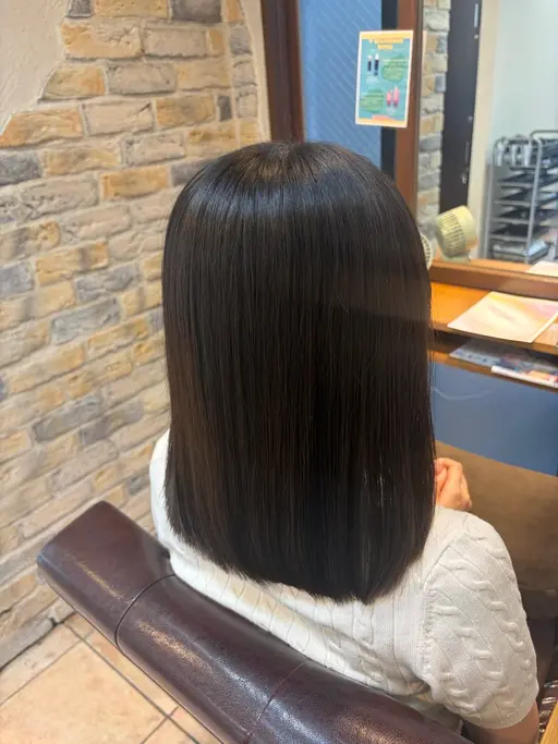 ☀️🌱メンテナンスカット+2 step treatment🩷シャンプー・ブロー付き