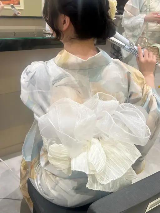 ⭐️ 浴衣⭐️ 浴衣着付け ➕ヘアセット 🫧ヘアセットのみもご案内可能です!🙆♀️