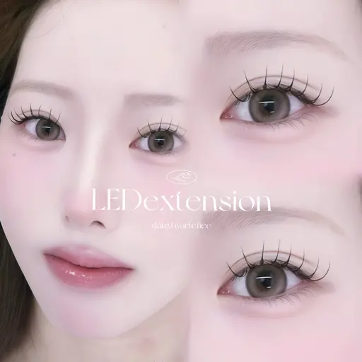 🎀【当日限定】🎀LEDエクステ 120本 💘フラットラッシュ オフ込み