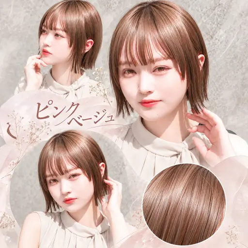 🩷【学割U24／新規限定】似合わせカット＋透明感カラー＋TR×口コミ•超音波アイロン