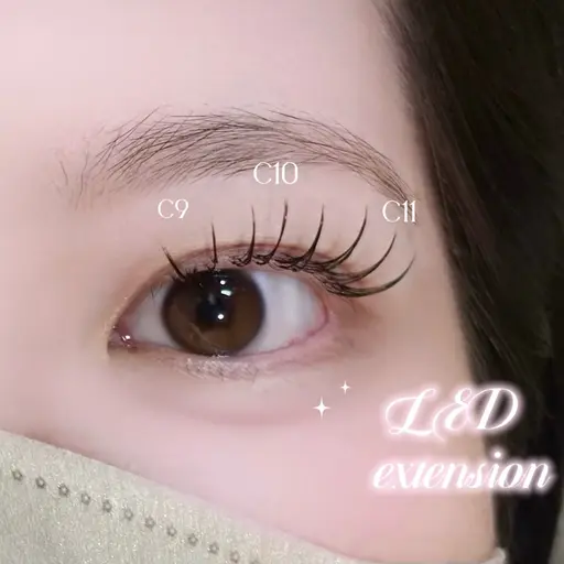 【8月限定💖】LEDマツエク100本🎀⚠️オフ+500円