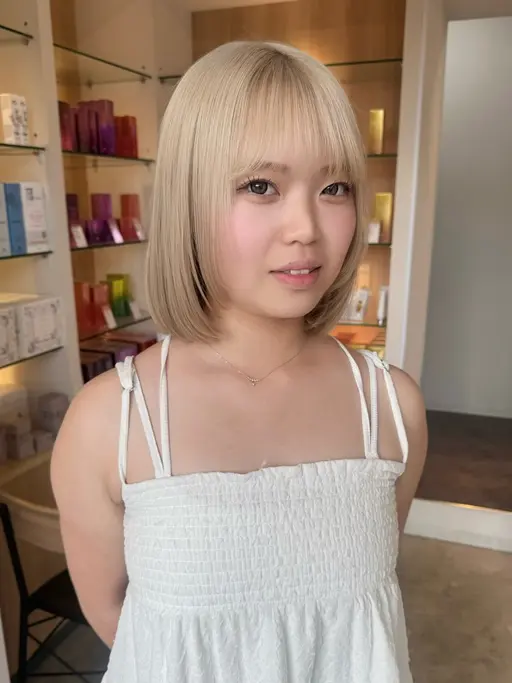 【人気no1♡】🫧トレンドカラー🫧+オージュアクイックトリートメント