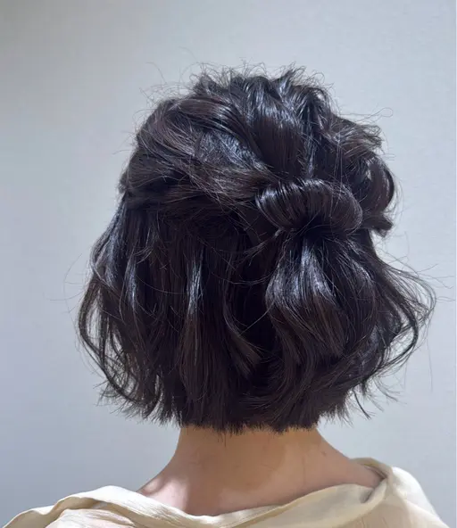 〖6月12日限定✨〗ボブセット・ヘアアレンジ✨ボブでも可愛くおしゃれに🌸お出かけ前や特別な日はお任せください🫧