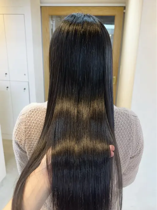 【🎀7日限定価格🎀】うねり・ひろがりが気になる方へ!!ぴんっとなりにくいケアストレート＋Aujuaシャントリ🫧