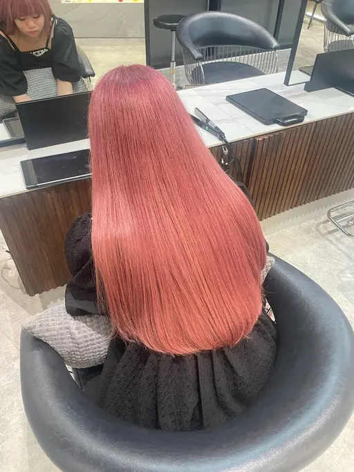 【カット➕ブリーチダブルカラー✂️】 平日U24限定‼️ロング料金あり