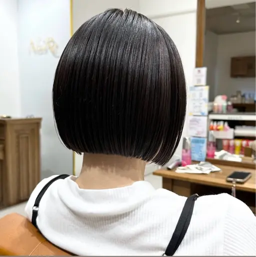 【ショート・ボブ限定!】ブローモデル「来ていただいた方にAujuaトリートメントサッシェをプレゼント致します!!✨️」