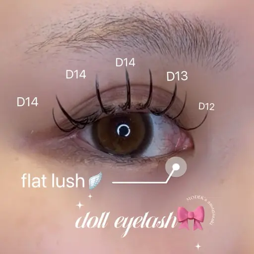 LEDマツエクオフなし100本👀💖