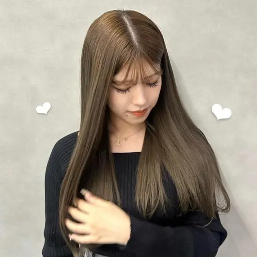 【期間限定🎀】ブリーチなしダブルカラー+高保湿トリートメント+カット✨