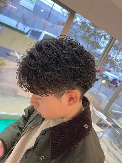【メンズ限定💈】カット➕フェザーパーマorシャドウパーマ6,900
