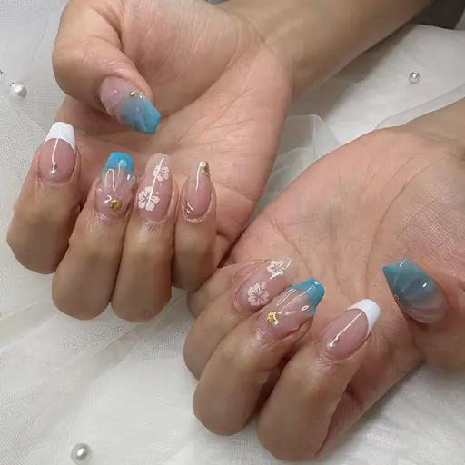 6日限定!🩵オフなし HANDお持ち込みデザイン120分