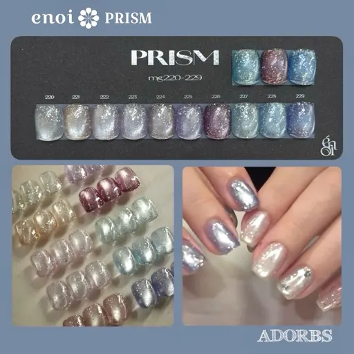 【話題】enoi✴︎PRISM🧊🔮10色/3色限定カラー✨オフ込みワンカラー
