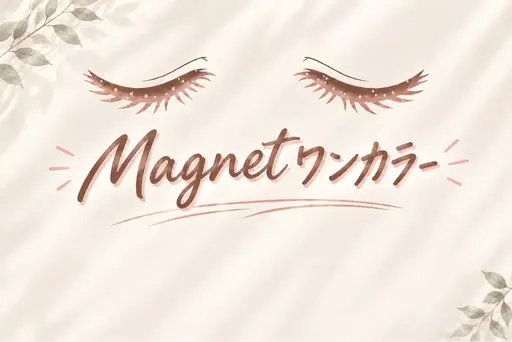 【Nail OPEN記念】Hand or Foot:ご新規様付替オフ無料♡キラッとマグネットワンカラー♡