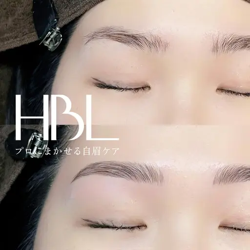 【9月限定🍁再来♻️】ハリウッドブロウリフト(眉毛癖改善&眉WAX)黄金比スタイリング+メイク込💠男性OK