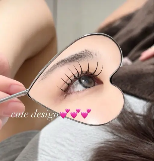 ぱっちり丸目♡cutedesign🍒ྀིコーティング付き【オフなし】