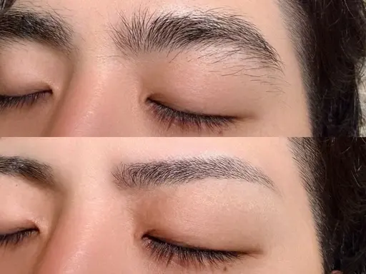 【メンズ】眉ワックス+カットで一気に垢抜け◎モテ眉へ!日頃のお手入れアドバイス付き!