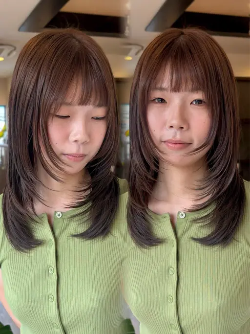 ⭐️人気No.1⭐️✔︎ 似合わせカット＋艶カラー＋髪質改善トリートメント